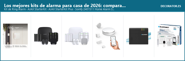 Los mejores kits de alarma para casa de 2026: comparativa sin cuotas mensuales