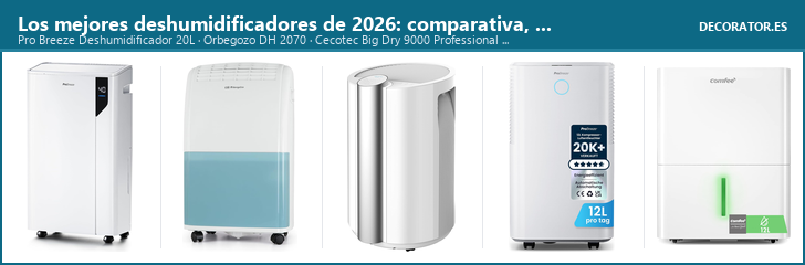 Los mejores deshumidificadores de 2026: comparativa, guía de compra y veredicto