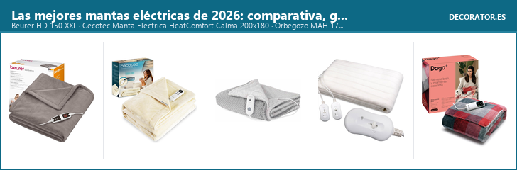 Las mejores mantas eléctricas de 2026: comparativa, guía de compra y veredicto