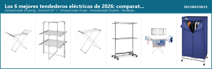 Los 6 mejores tendederos eléctricos de 2026: comparativa, guía de compra y veredicto